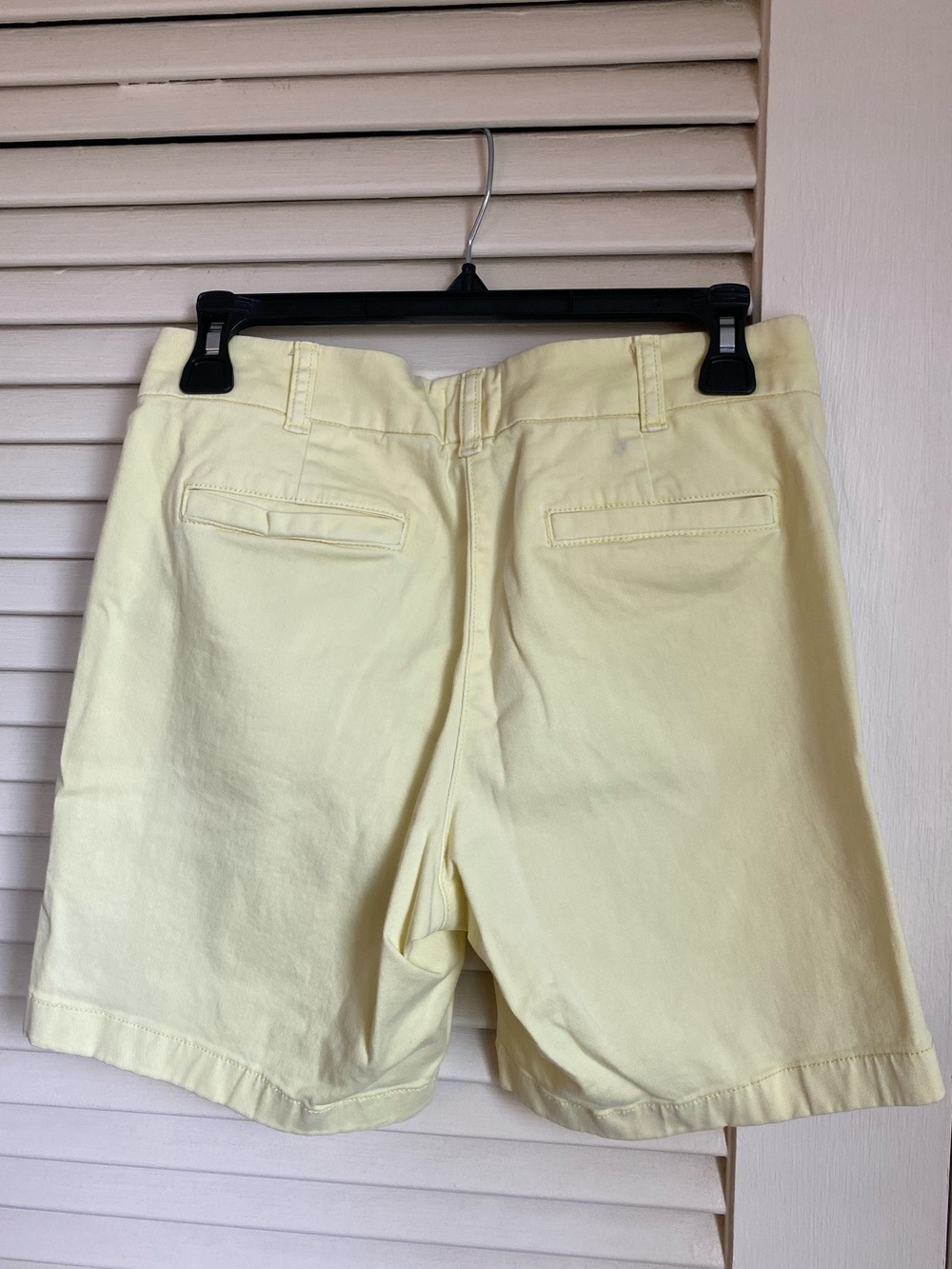 J. Crew Butter Yellow Cotton Bermuda Shorts - Picture 2 of 4